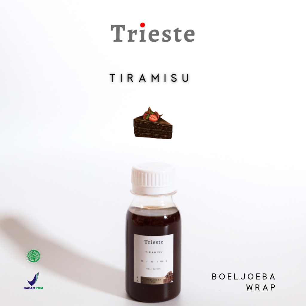 

Trieste Tiramisu Syrup Repack [30, 50, 100] g