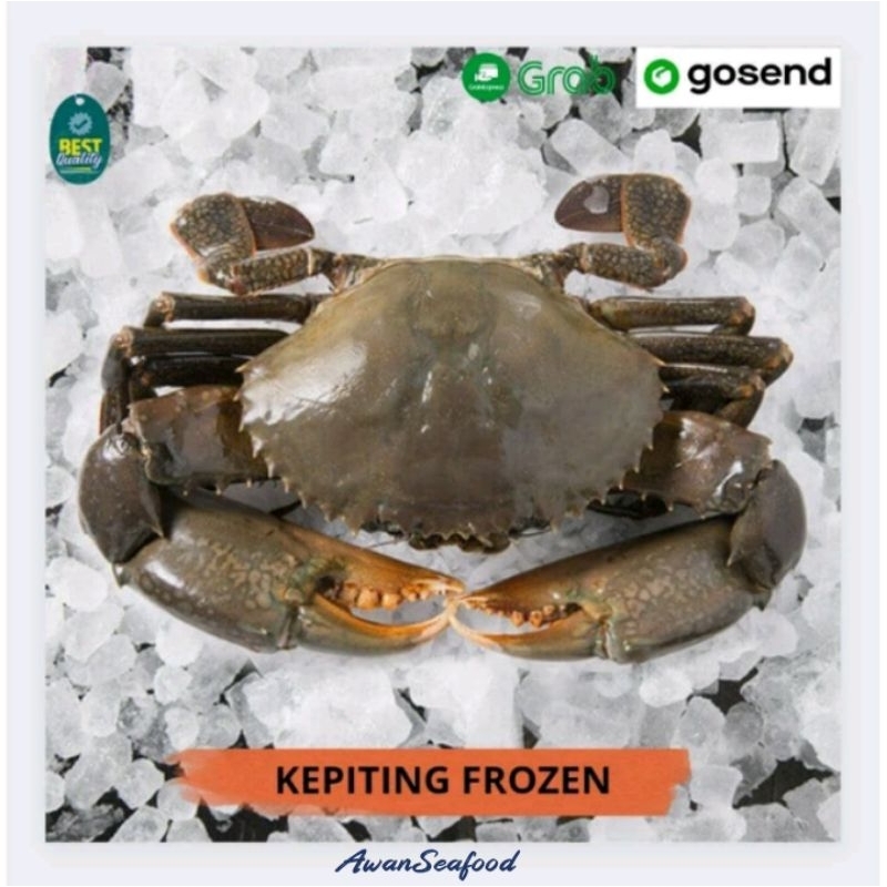 

Kepiting Frozen Segar 1kg