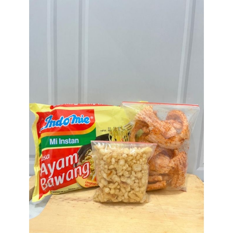 

Indomie Ayam Bawang Paket 2 Teman