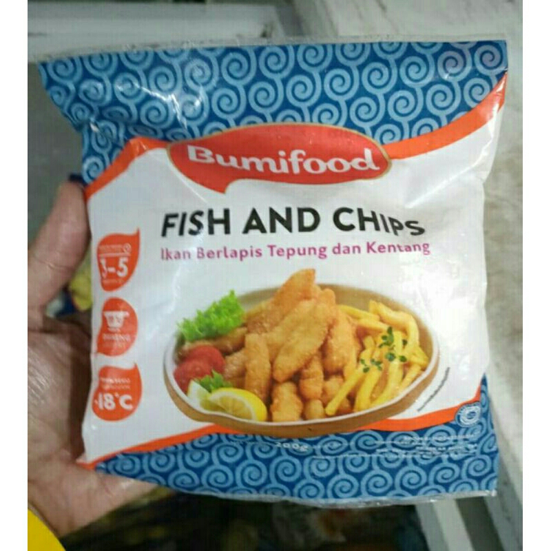 

Bumi food Fish and Chips Termurah / Bumi food Ikan Berlapis Tepung dan Kentang