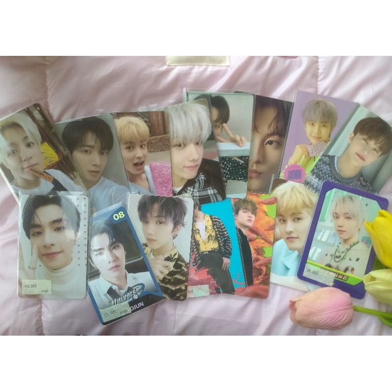 [BACA DESKRIPSI] WTS jual pc photocard official boy group NCT TXT WAYV jeno mark chenle jisung taehy