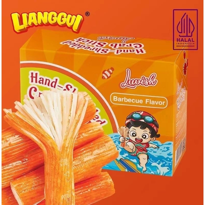 

Camilan Siap Saji Latiao / Crab Stick / Jajan Viral Korea