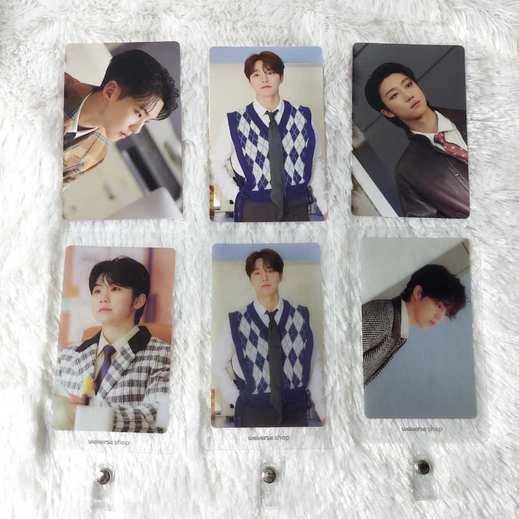 Ready Stock SEVENTEEN FML Weverse Benefit Photocard Phone Tab HOSHI DINO THE8 WOOZI SCOUPS
