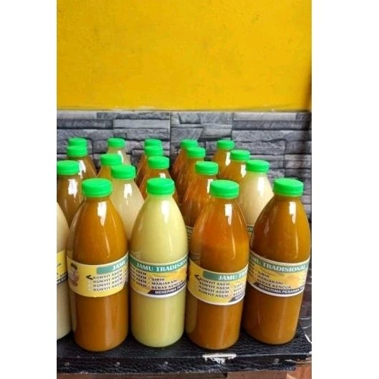 

Jamu Tradisional 600ml (macam-macam jamu asli buatan sendiri )