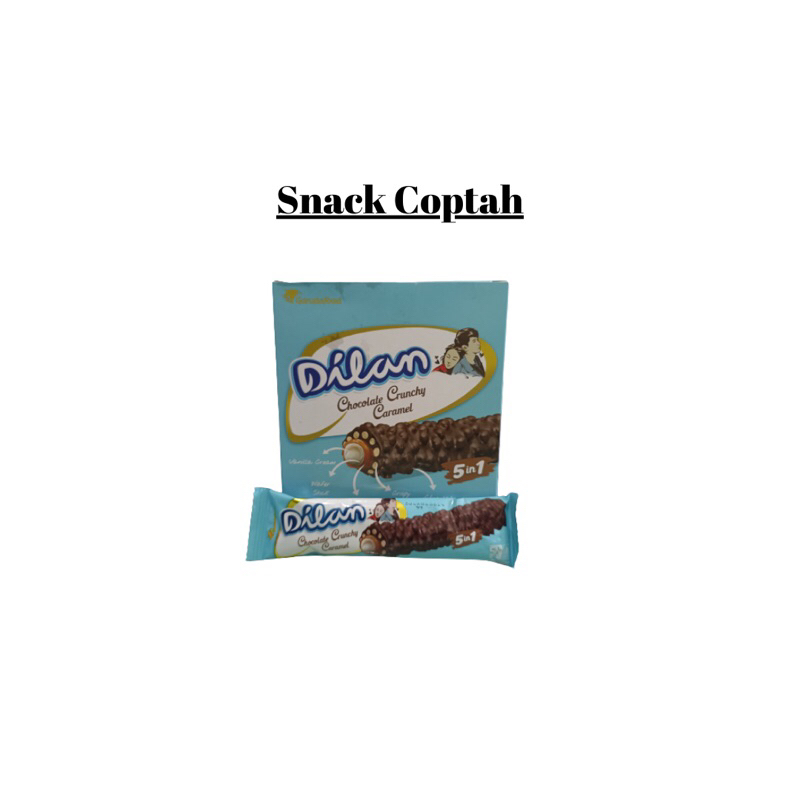 

Dilan Chocolate Crunchy Caramel (isi 12 Pcs)