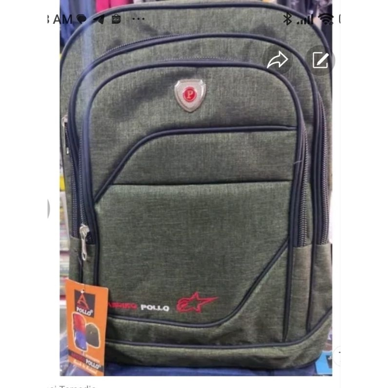 Tas Sekolah Ransel Pollo