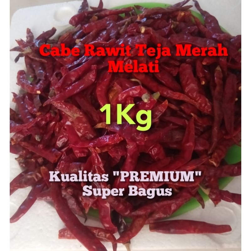 

HG CABE RAWIT KERING TEJA "PREMIUM"( Grade A) KUALITAS SUPER BAGUS Merah Melati