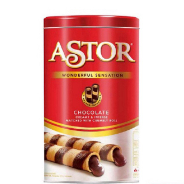 

Astor wafer stick coklat 330gr