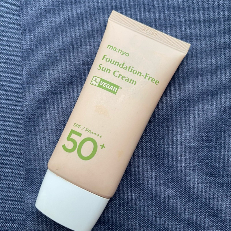 Manyo Foundation Free Sun Cream