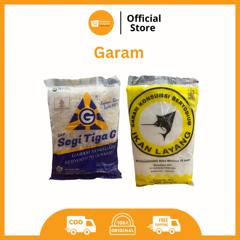 

Garam Halus dan Garam Kasar Dapur