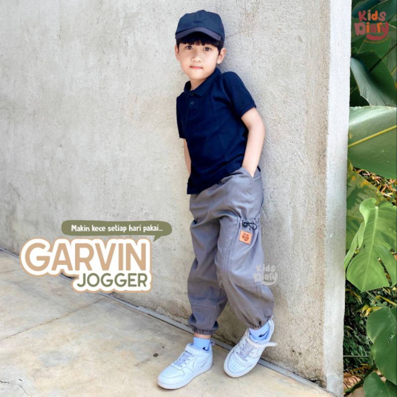 Garvin jogger / celana jogger anak / celana anak kids diary