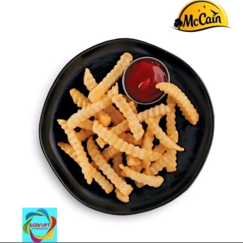 

McCain Kentang Goreng Beku Crinkle Cut Caterpack French Fries 2.5kg