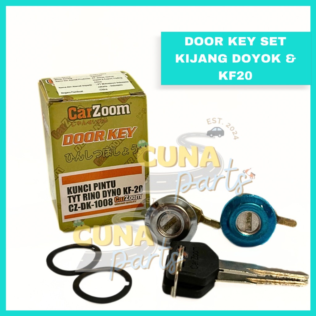 Door Key Set/Kunci Pintu - Kijang Doyok/KF20/Dyna Rino [Cuna Parts]
