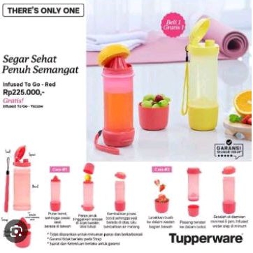 Infused to go Tupperware 1 pc