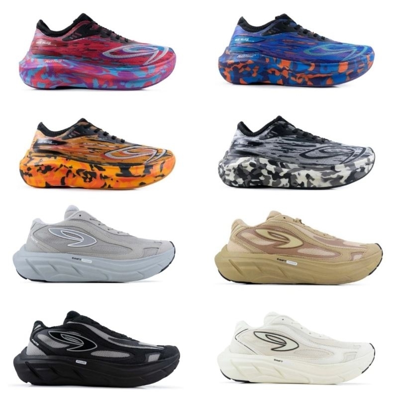 Sepatu running sneaker 910 Nineteen Fuuto Heritage - Nineteen Haze Veloce Gravity - Nineteen Geist E