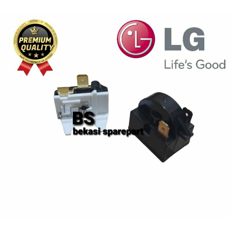 Relay Pin 2 + Overload Kulkas LG 1 pintu / 2 pintu