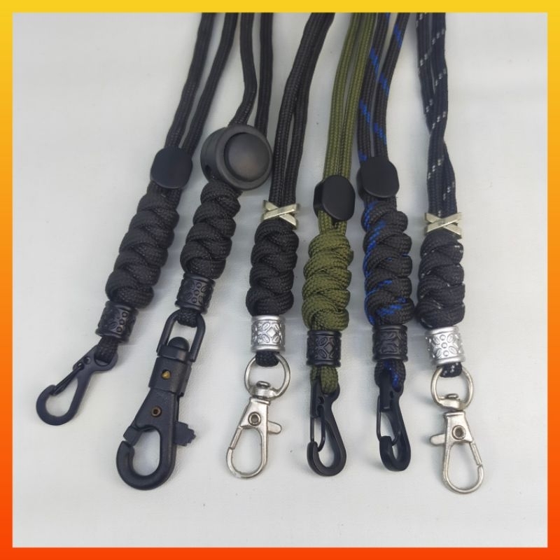 

Gantungan Id Card Kartu Lanyar Tali Paracord