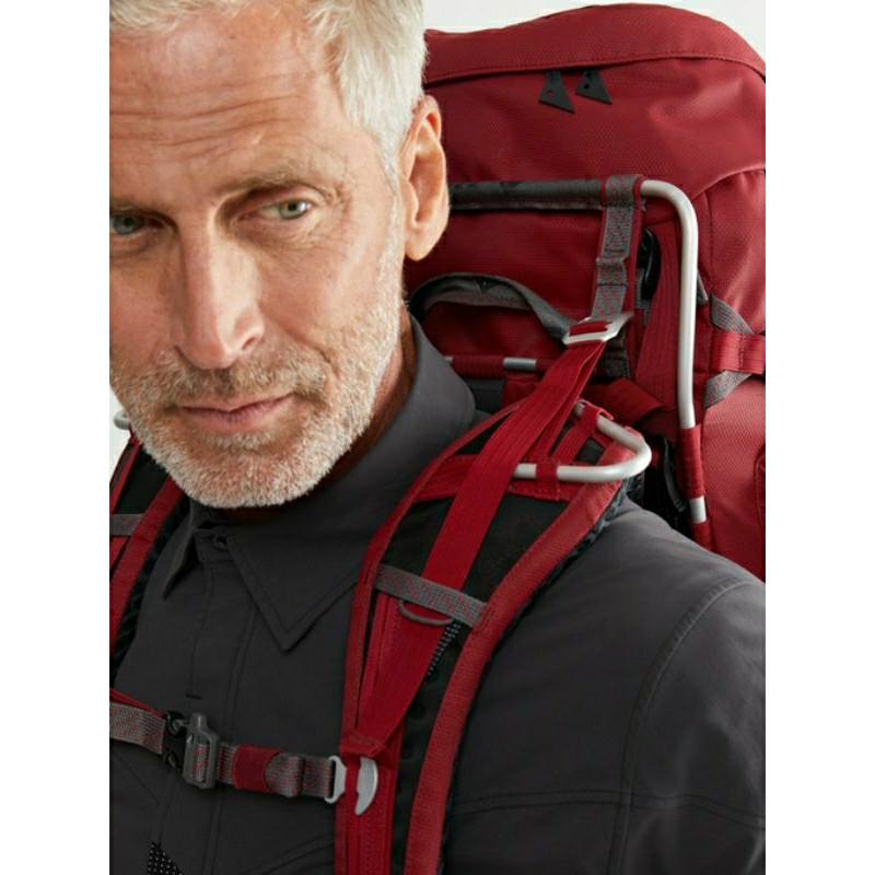 CARRIER KLATTERMUSEN YMER 65+12 RED TAS HIKING TREKKING ORIGINAL