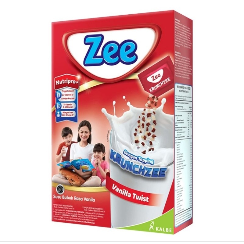 

Zee Nutripro Complex Susu Bubuk Swizz Chocolate 337,5 g