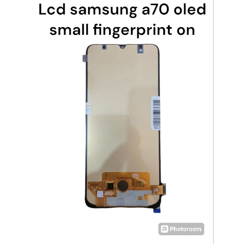 lcd samsung a70 oled small fingerprint on