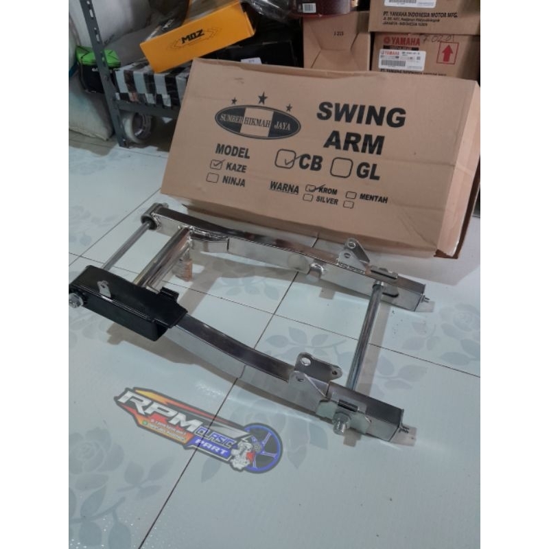 arm kaze crom fullset pnp cb begel panjang by shj arm kaze pnp cb crom