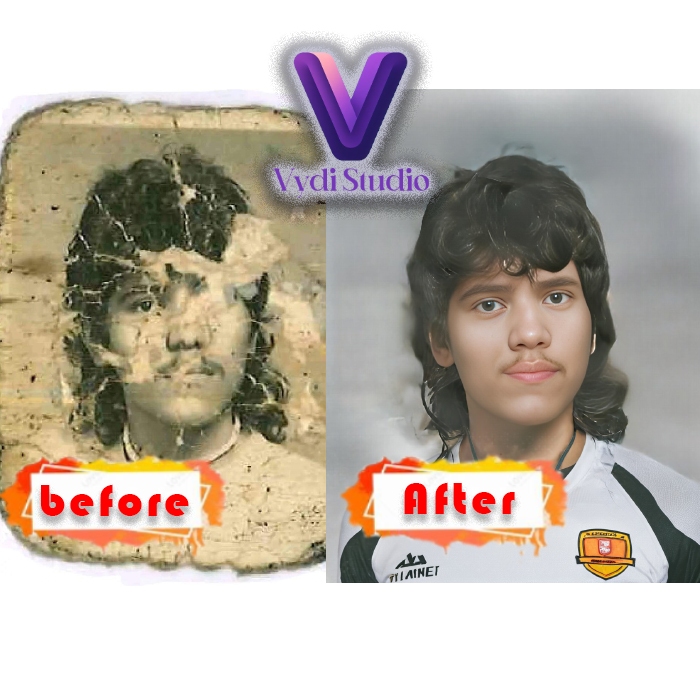 Jasa edit foto rusak / foto jadul / restorasi foto