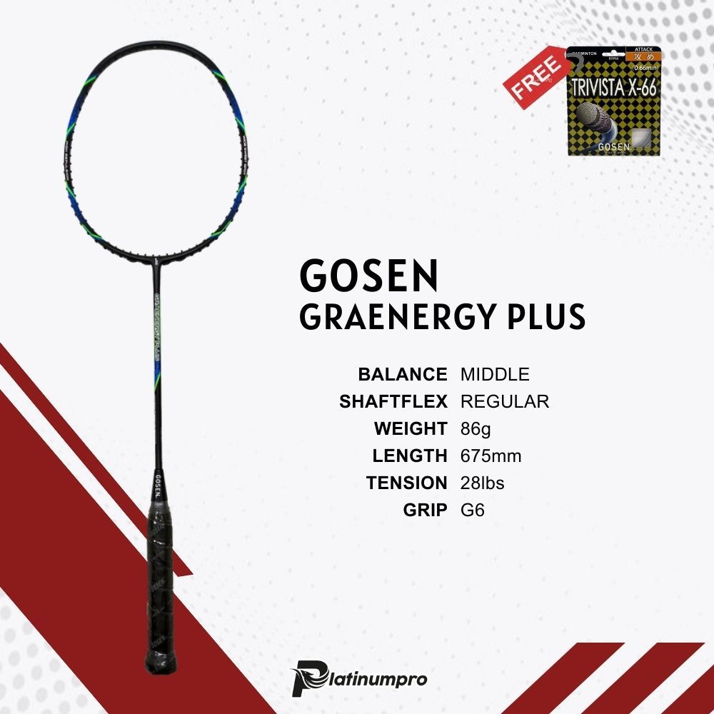 Raket Badminton Gosen Graenergy Plus