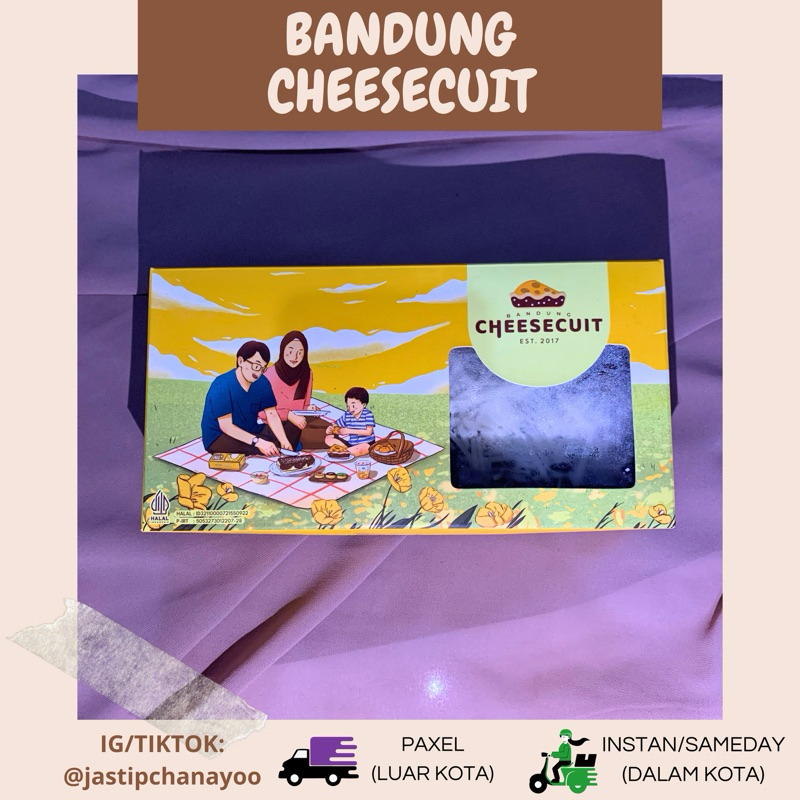 Jastip Chanayoo - Bandung Cheesecuit Regluer (INSTAN ONLY)