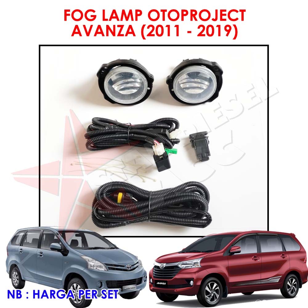 FOG LAMP OTOPROJECT AVANZA (2011 - 2019) LAMPU KABUT AVANZA