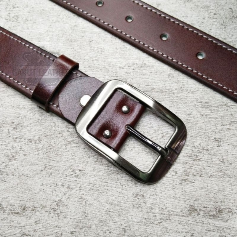 Sabuk Pria/Ikat Pinggang Pria 100% ORIGINAL Kulit Asli