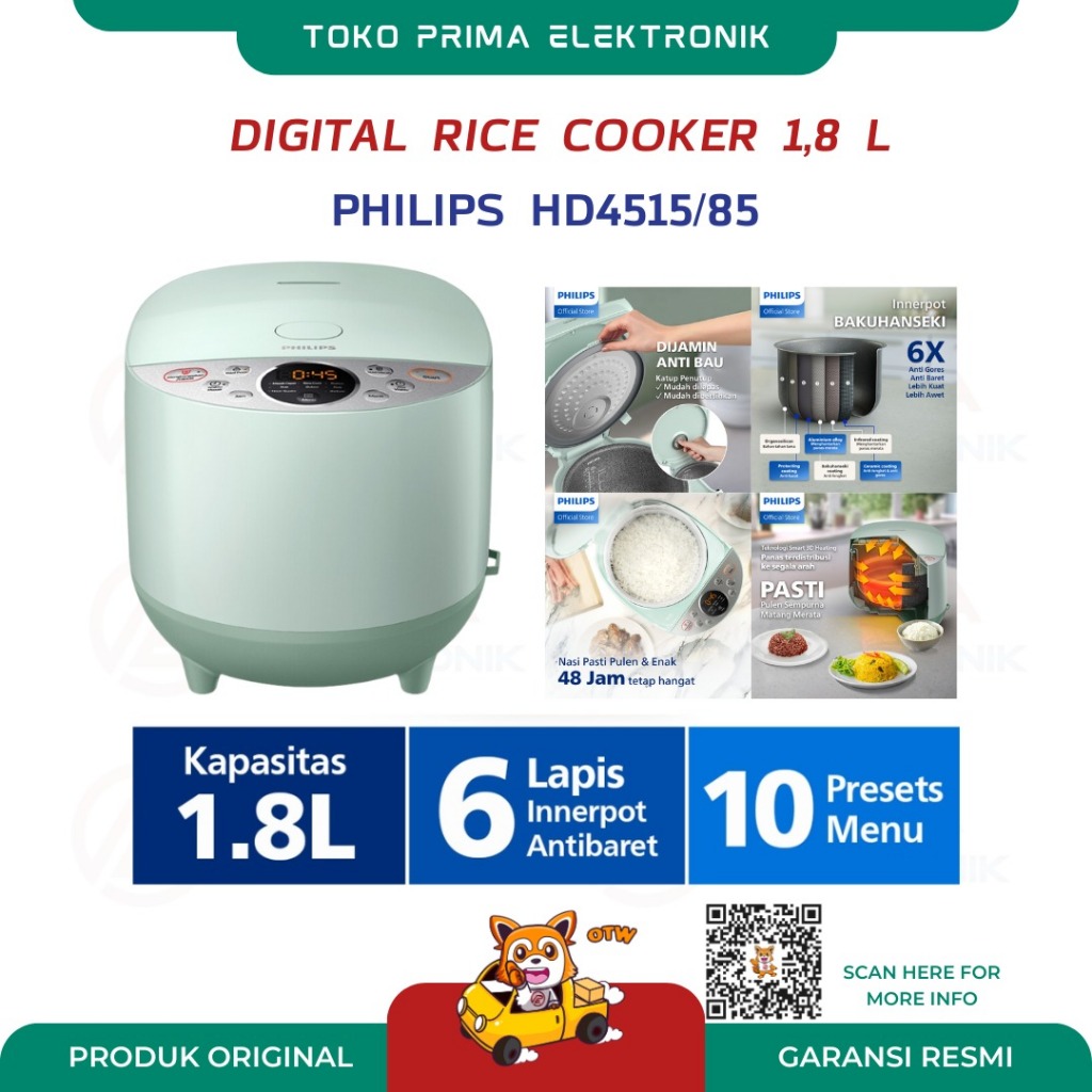 Rice cooker Philips HD-4515 Digital Magic com HD4515