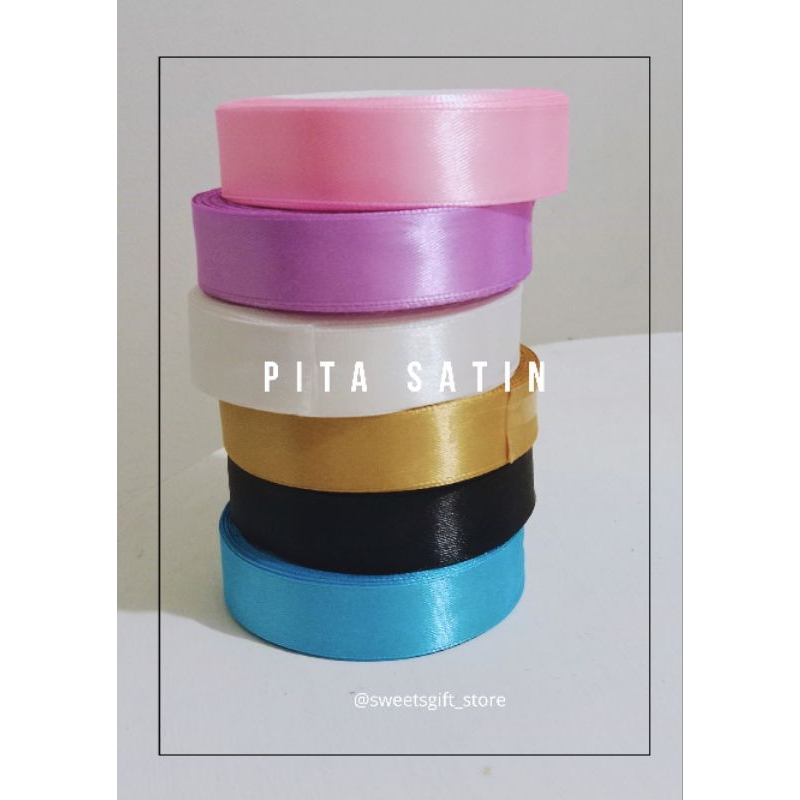 

[SWEETSGIFT] Pita satin/pita satin 20 yard/ 2cm/ 3/4