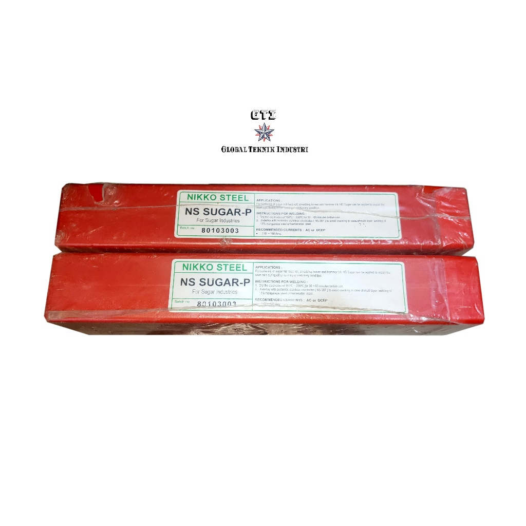 Kawat Las NIKKOSTEEL NS SUGAR-P / NS SUGAR Dia 3.2mm Hard Surfacing