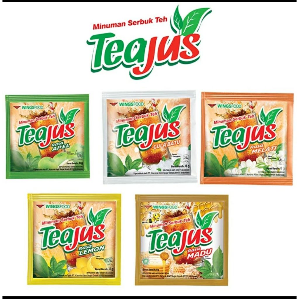 

Tea Jus Dengan Gula Batu Sachet 8gr teajus variant lainnya - Madu