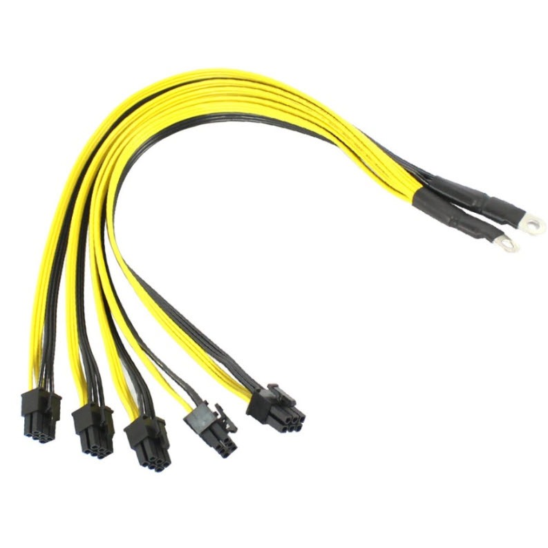 POWER SUPPLY kabel Bitmain Antminer APW7 S9 S7 L3 6PIN * 10