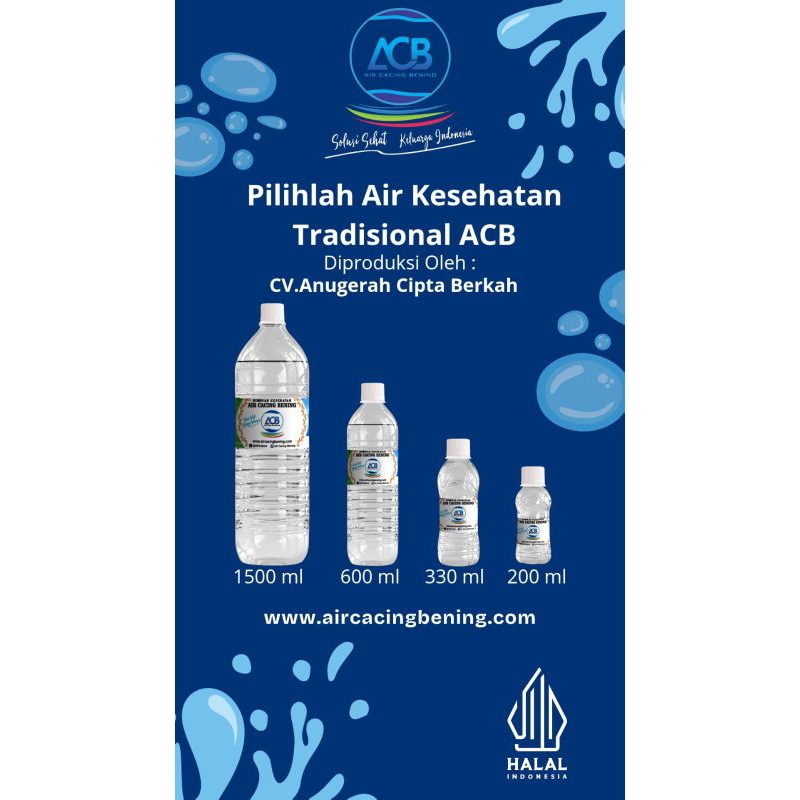 

Air Cacing Bening 330ml