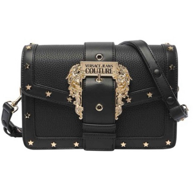 LIVE ORIGINAL AUTHENTIC VERSACE JEANS 3 RUANG STUD STAR TAS CEWEK TAS WANITA TAS SELEMPANG TAS PESTA