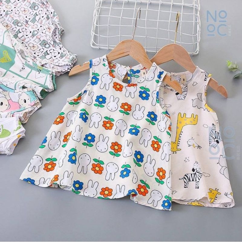 baju anak perempuan / dress anak perempuan / baju anak / Dress Bayi Anak Korea Fashion style Hana