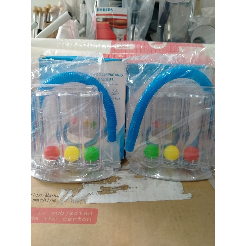 Spirometer / Incentive Spirometer / Alat Latihan Pernapasan / Spirometer ball / Respirometer