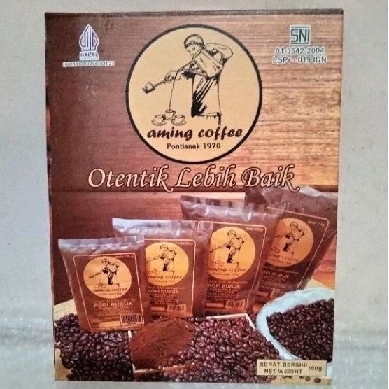 

Aming Coffee / Kopi Aming / Kopi Legendaris Pontianak / Aming Kopi Kalbar / Oleh oleh Khas Pontianak Kalimantan Barat