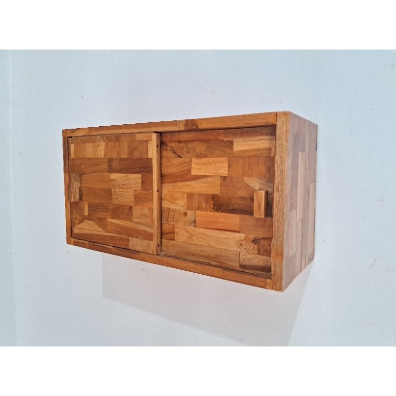 RAK SLEDING KECIL MINIMALIS, RAK DINDING KAYU