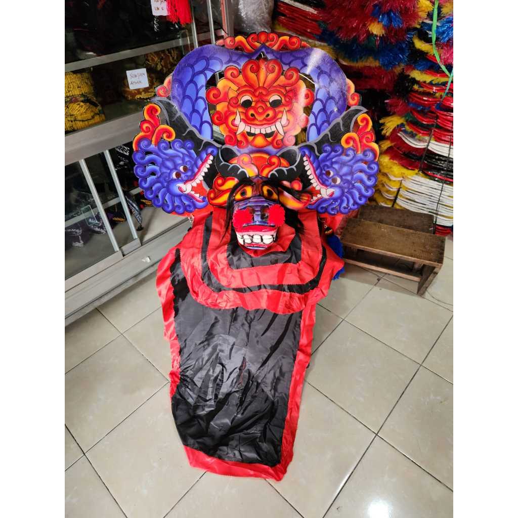 barongan telon merah biru