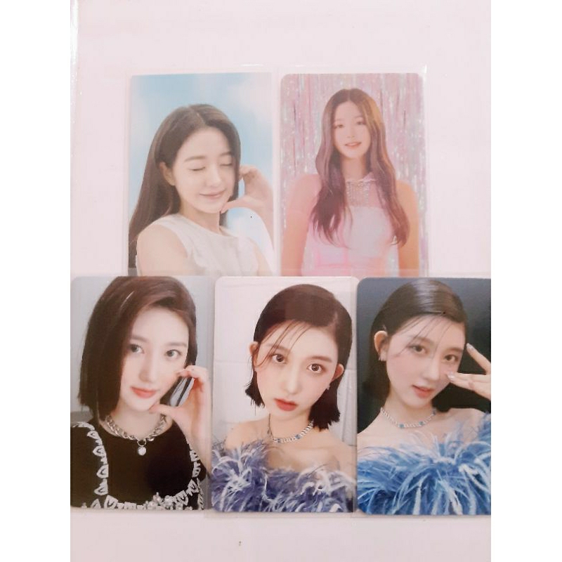 photocard official ive wonyoung gaeul love dive