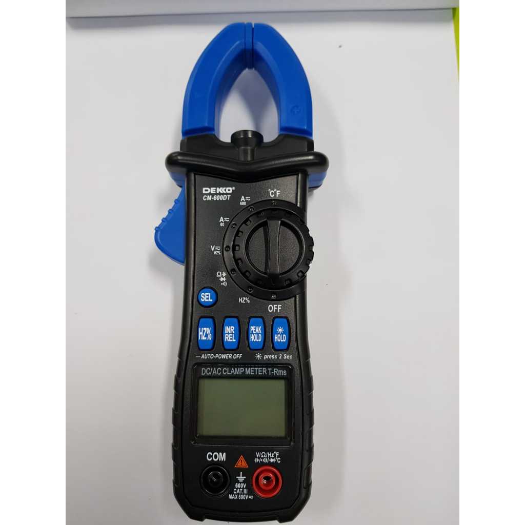 tang ampere clamp digital meter dekko cm600dt ac dc