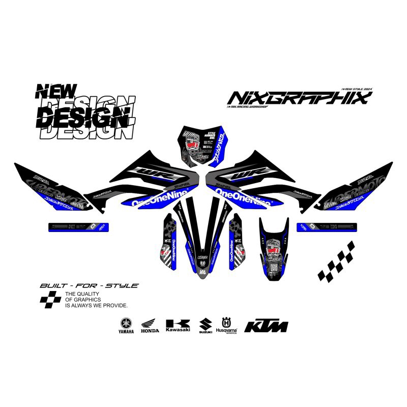 DECAL WR 150 FULL BODY
