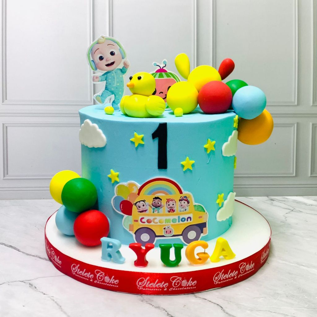 Cake Cocomelon Birthday / Kue Ultah / Custom Cake Karakter