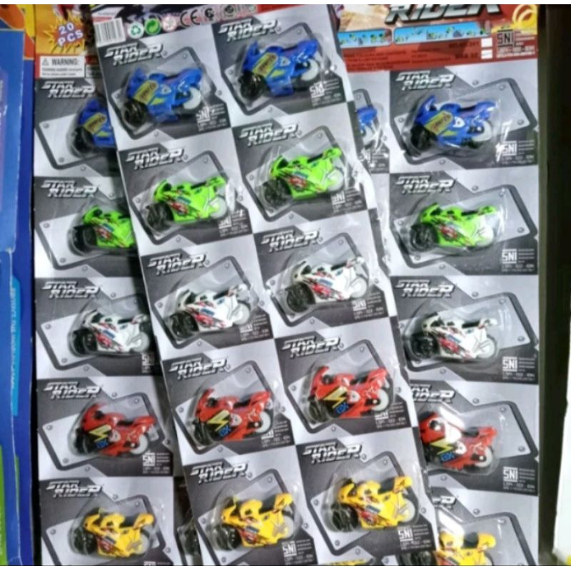 1 PCS MAINAN ANAK MAINAN MOTOR GP MINI