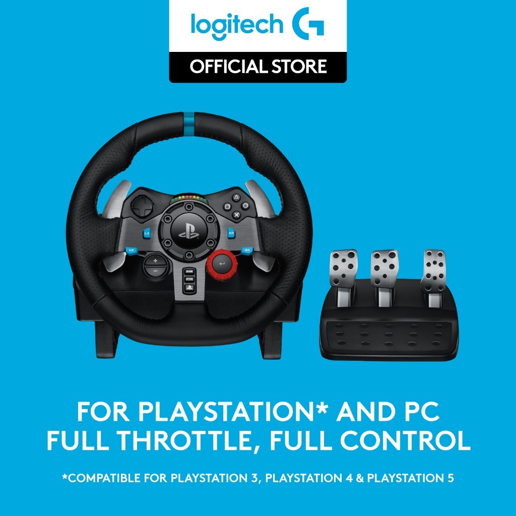 Logitech G29 Driving Force Racing Wheel and Pedal for PC, PS4 and PS5 - (AGP)