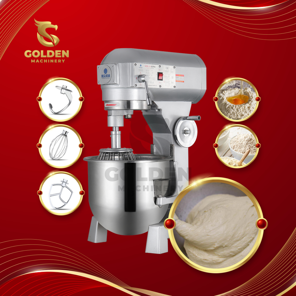 Planetary Mixer/Pengaduk Adonan Roti/Mixer Roti 20Liter SZM-20