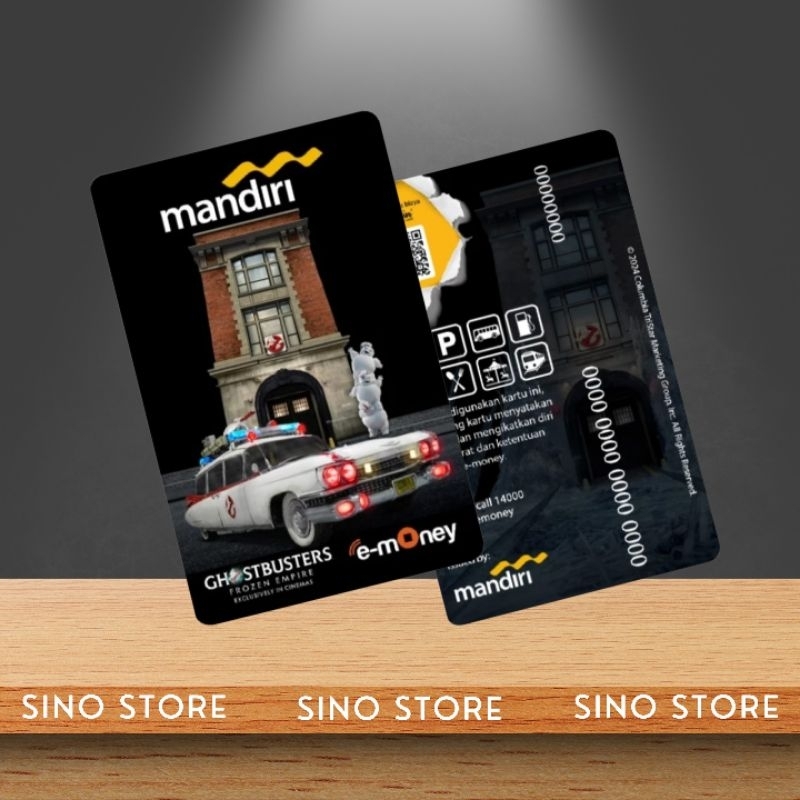 Mandiri e-Money edisi khusus Film Ghostbuster - Mini Stay Puft Marshmallows